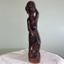This African Lady statue handcrafted 