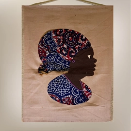 African wall hanging for wall decoration