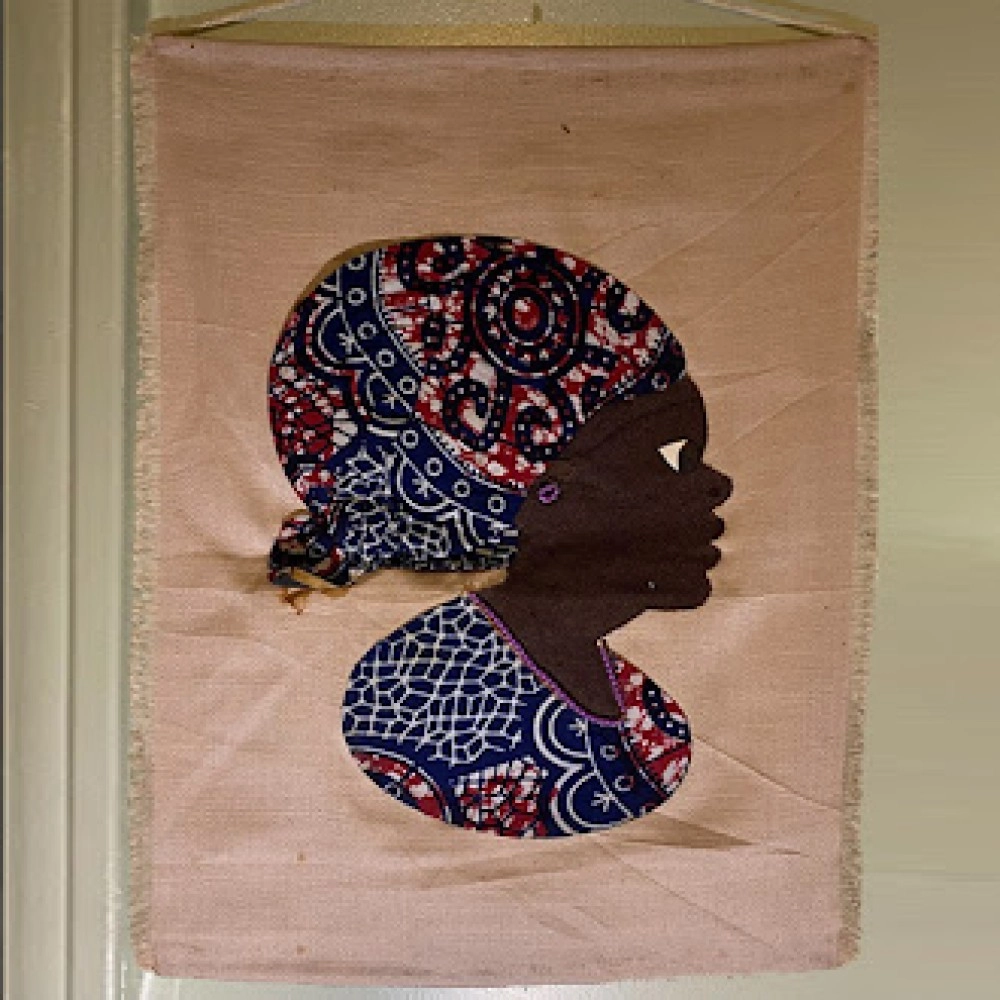 African wall hanging for wall decoration