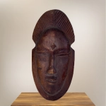 African mask handcrafted