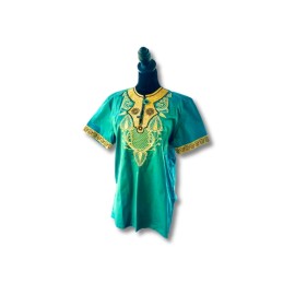 Embroidered African Men’s Shirt