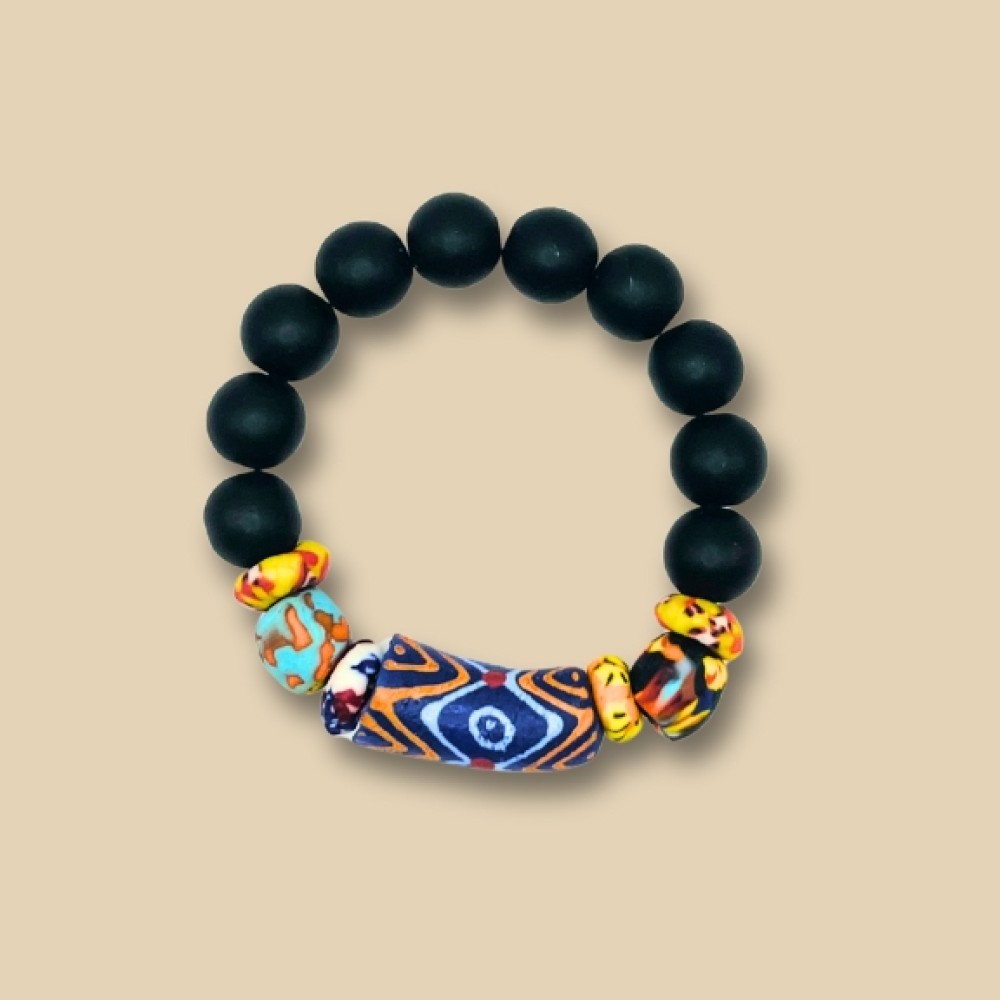 Ghana Spirit Beaded Bracelet