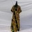 African wrap around dress 