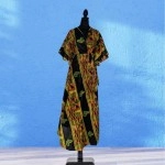 African wrap around dress 