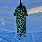 Floral Green Maxi Dress