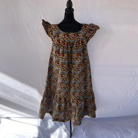 Bohemian Wave Pattern Dress