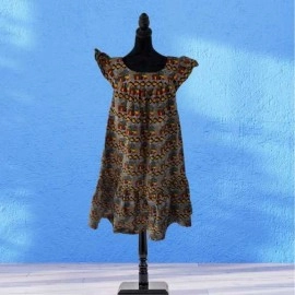 Bohemian Wave Pattern Dress