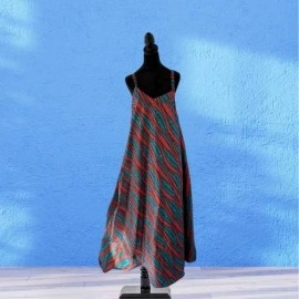 Plaid Asymmetrical Bohemian Maxi Dress