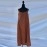 Rust Sleeveless Bohemian Maxi Dress