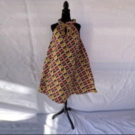 Leopard Print Sleeveless Flared Mini Dress