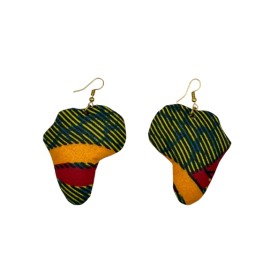 Handmade African Print Earrings