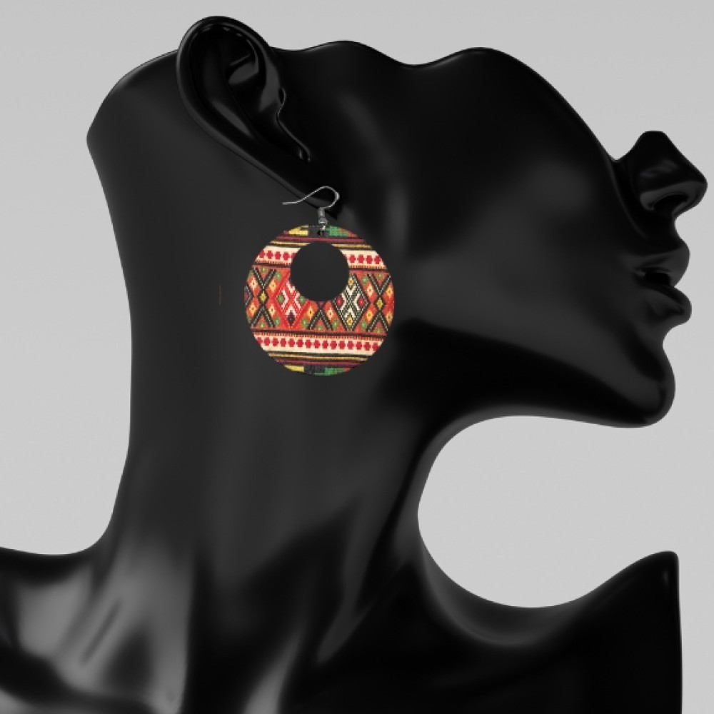 Colorful Design Earrings