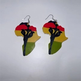 African earrings