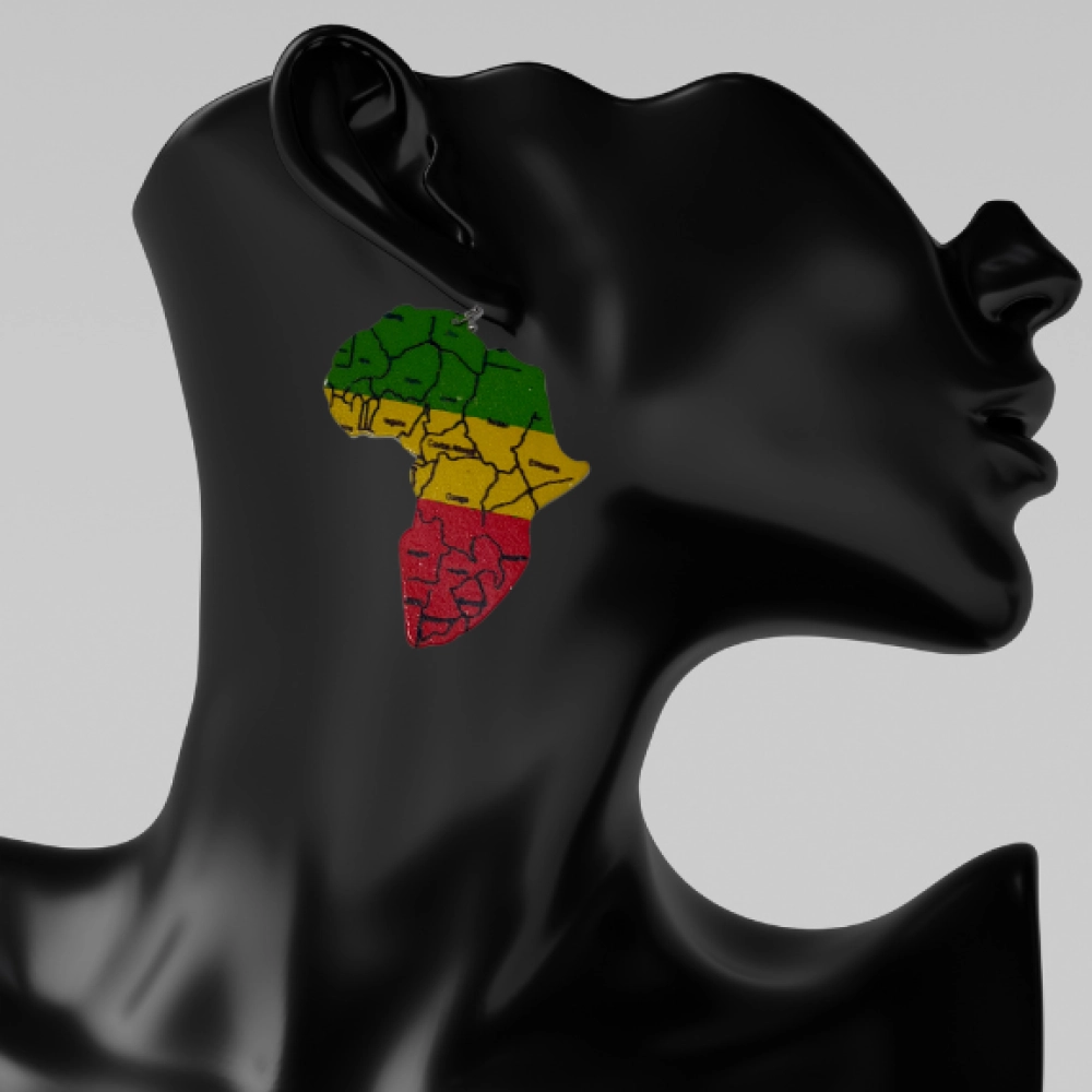 African earrings