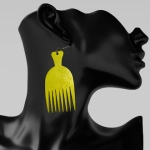 African earrings 