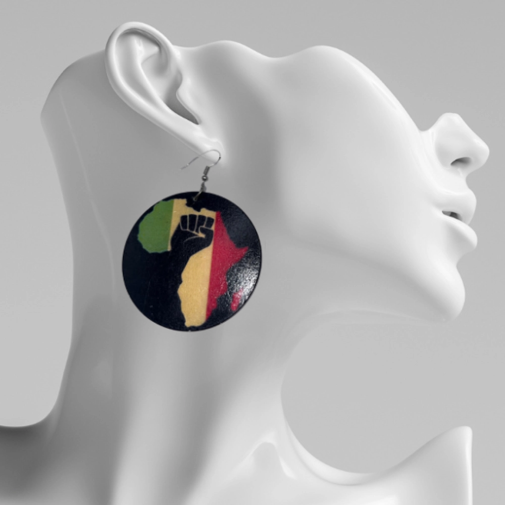 African earrings