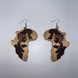 African earrings