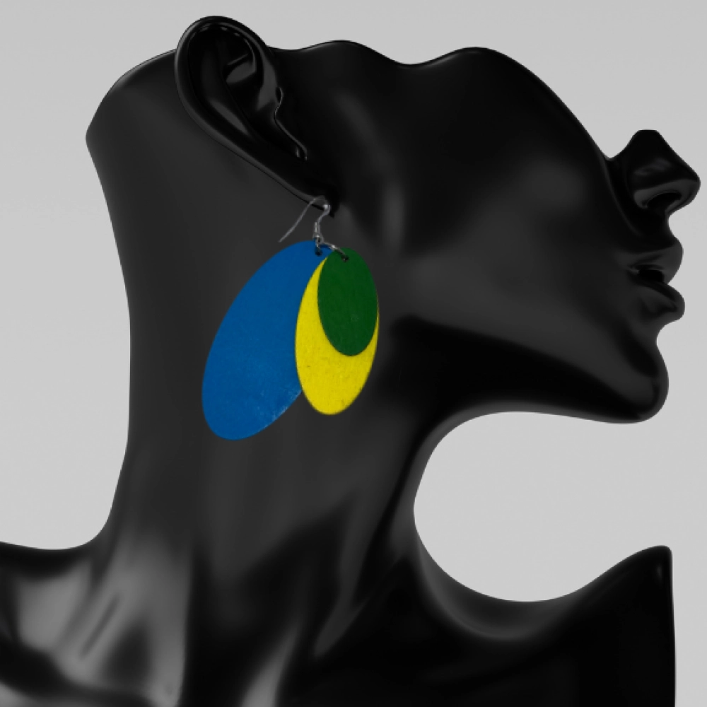 African earrings