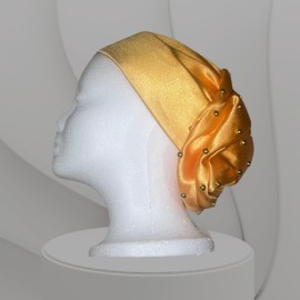 African Hair Wrap in Teal