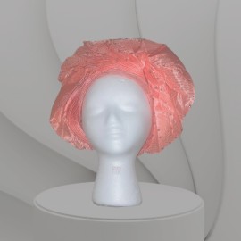 Peach Rhinestone African Hair Wrap