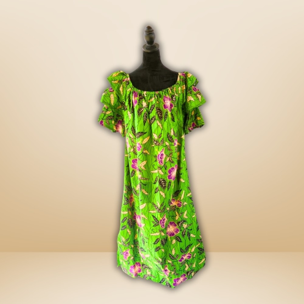 Vibrant African Dress from Liberia