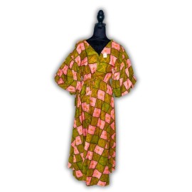 African Wrap-Around Dress