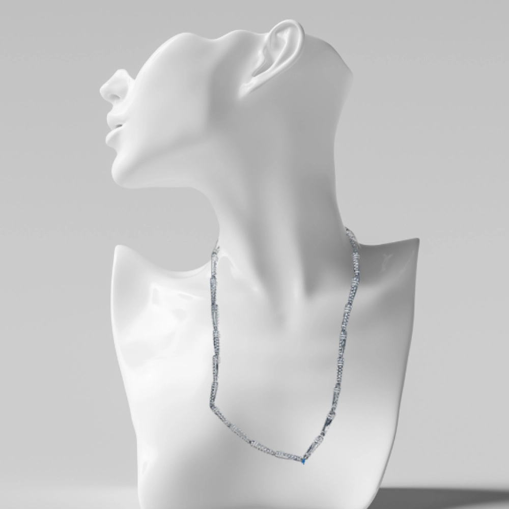 Silver Link Necklace