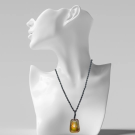 Mystic Ember Pendant Necklace