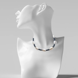 Handmade Cowrie Shell Choker Necklace