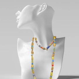 Boho Vibes Multicolor Beaded Necklace Set
