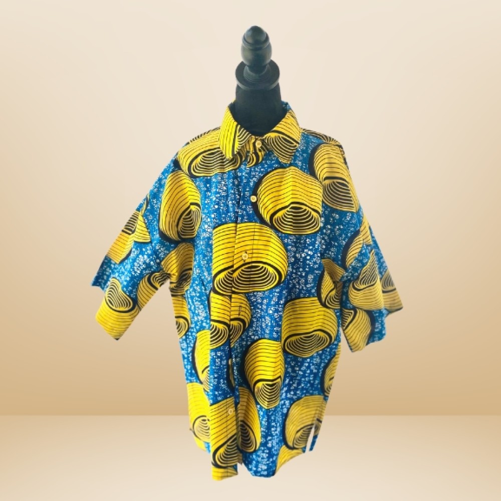 African Men’s Button-Down Shirt