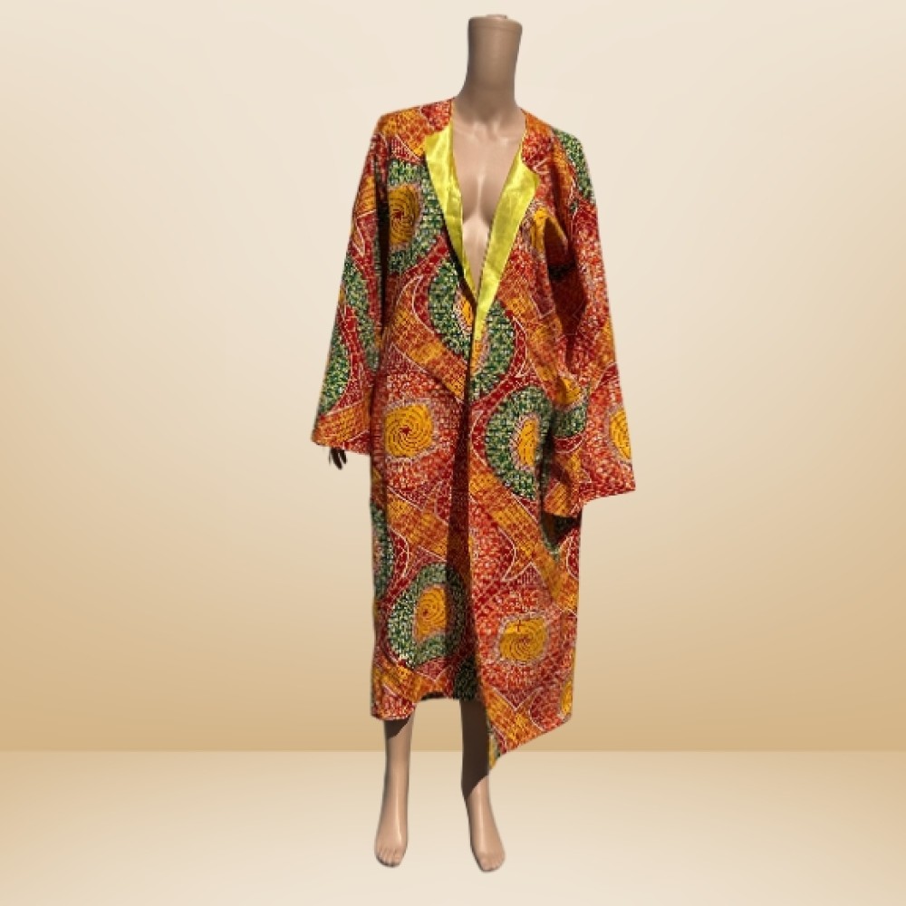 West African Full-Length Jacket