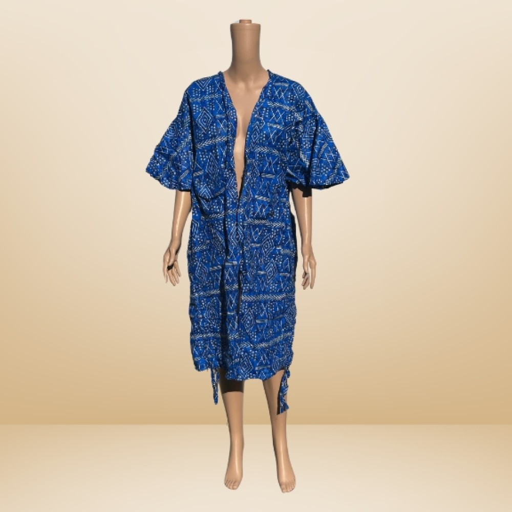 Open-Back Beaded String Jacket