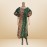 African Dress with Puffed Sleeves